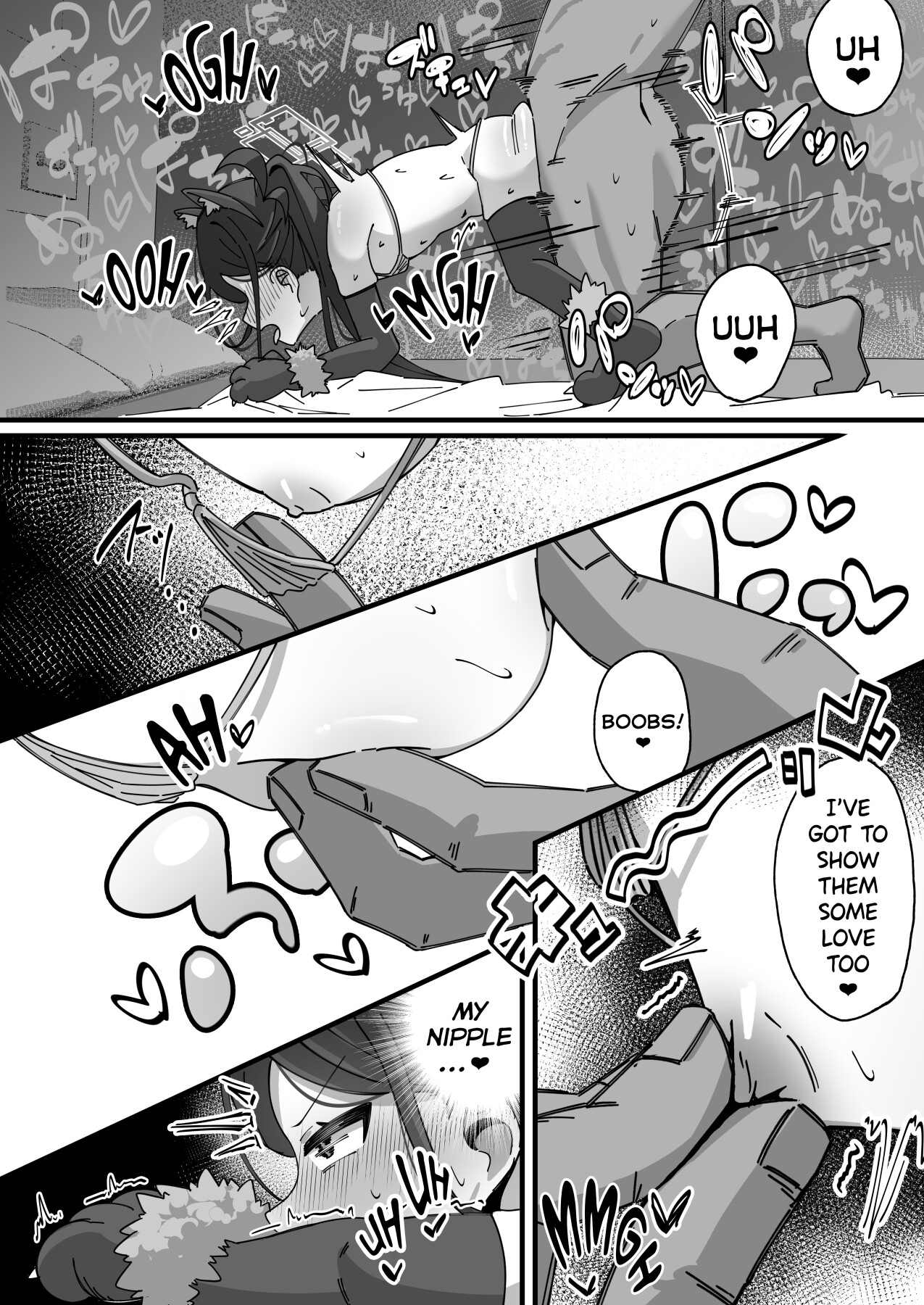 Hentai Manga Comic-A Story About Serious, Wild Breeding Sex With Kei.-Read-13